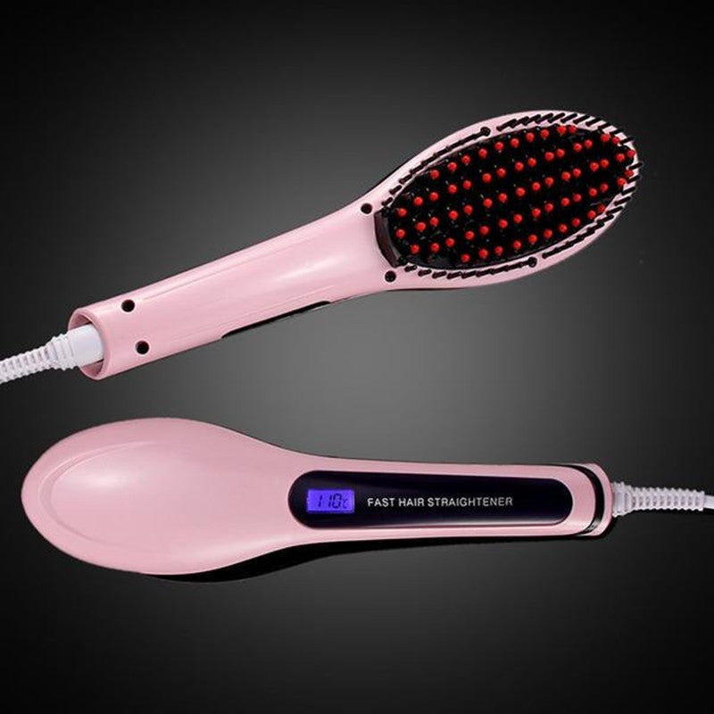 Paddle Brush Hair Straightener - Ectron Online