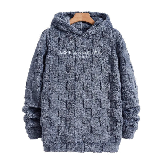 Men's Hooded Embroidered Loose Leisure Sports Hooded Sweater