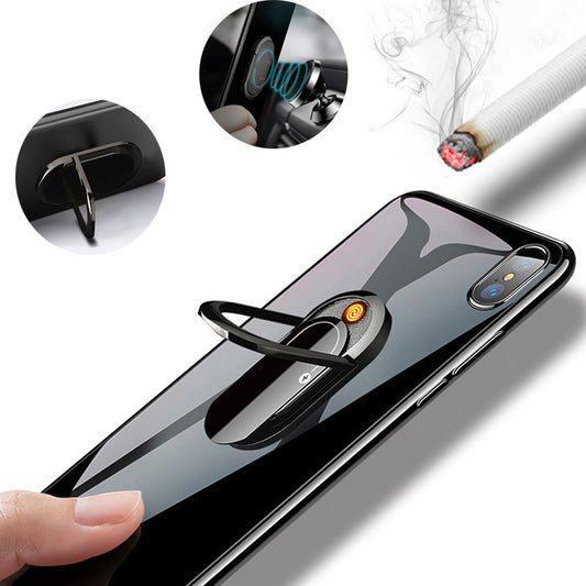 2-in-1 USB Plasma Lighter & Mobile Phone Holder – Portable Gas lighters | Ectron Online