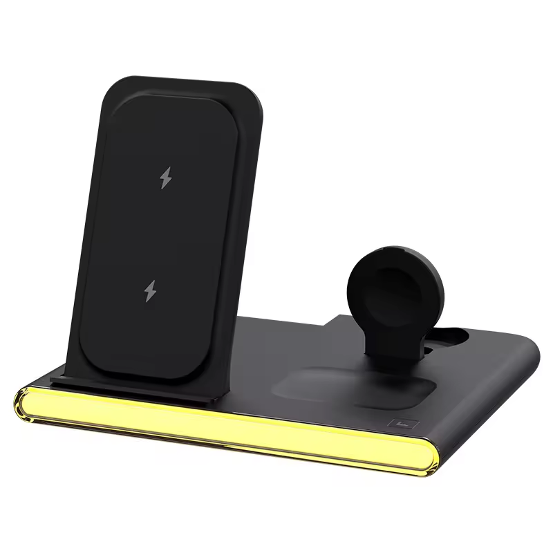3-in-1 wireless charging folding 3-in-1 wireless charger suitable for Apple and Samsung wireless charging - Ectron Online