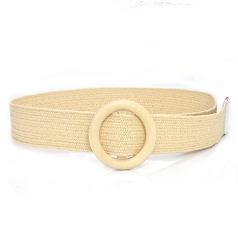 Bohemian Holiday Linen Woven Belt