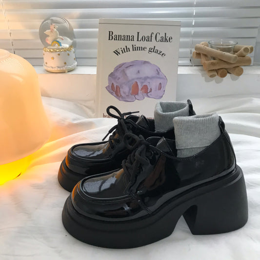 British Style Black Versatile Elevated Single Shoe British Style Black Versatile Elevated S | Ectron Online