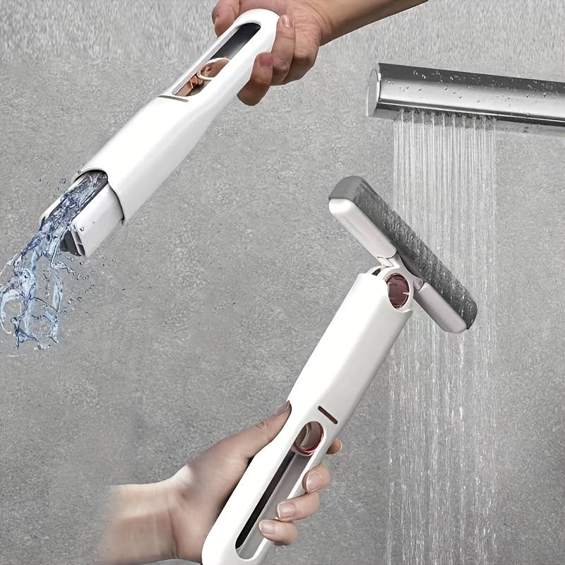 New Portable Self-NSqueeze Mini Mop, Lazy Hand Wash-Free Strong Absorbent Mop Multifunction Portable Squeeze Cleaning Mop Desk Window Glass Cleaner Kitchen Car Sponge Cleaning Mop Home Cleaning Tools - Ectron Online