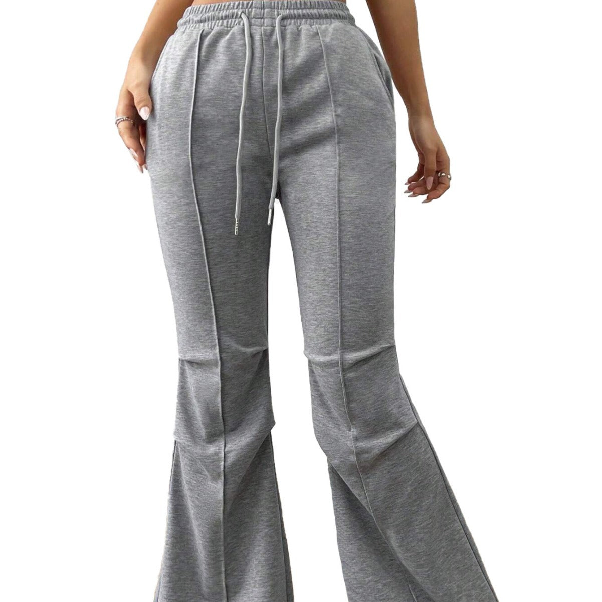 Women's Simple Casual Wide-Leg Trousers