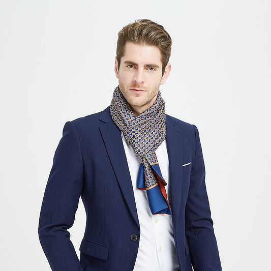 Luxury Silk Scarf: Elegant and Versatile Men's Scarf | Ectron Online
