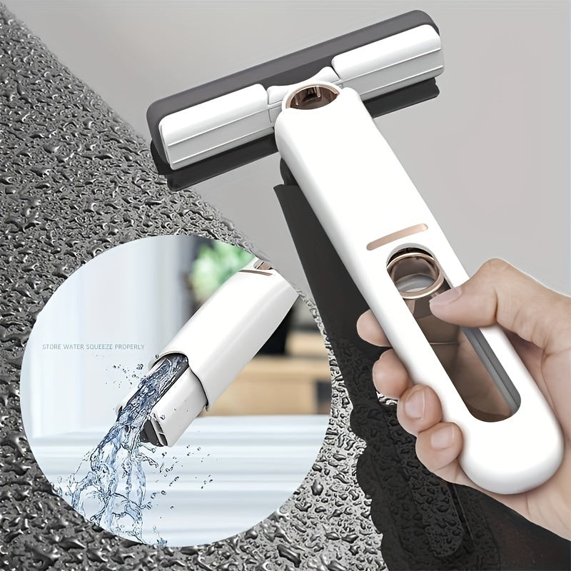 New Portable Self-NSqueeze Mini Mop, Lazy Hand Wash-Free Strong Absorbent Mop Multifunction Portable Squeeze Cleaning Mop Desk Window Glass Cleaner Kitchen Car Sponge Cleaning Mop Home Cleaning Tools - Ectron Online