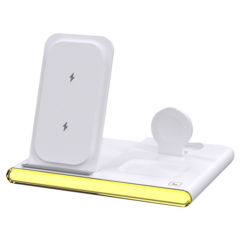 3-in-1 wireless charging folding 3-in-1 wireless charger suitable for Apple and Samsung wireless charging - Ectron Online