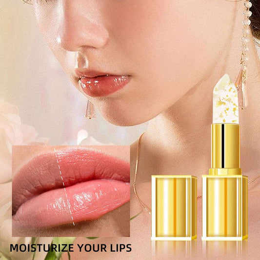 Anti-smudge Gilding Warm Color-changing Lipstick