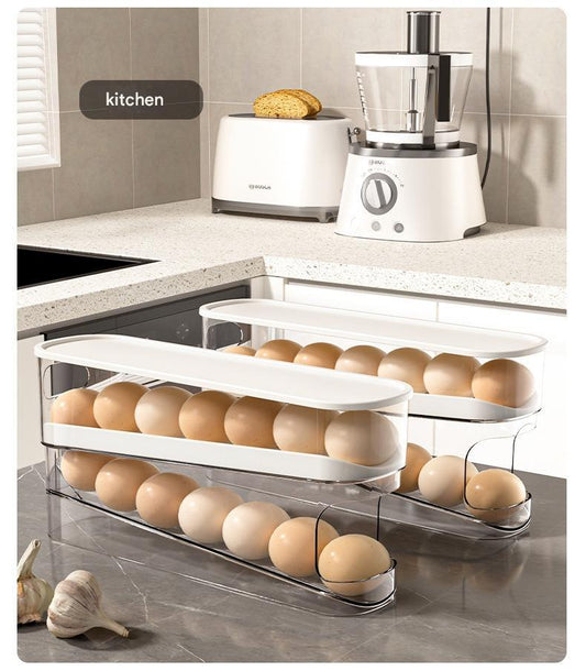 Automatic Slide-Out Egg Dispenser Home Use Slide-Out Egg Tray Refrigerator | Ectron Online
