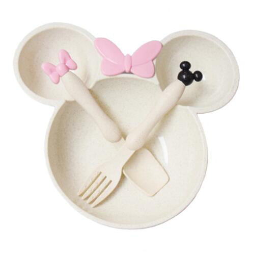 Food Feeding Dinnerware Set Plates for Children - Ectron Online