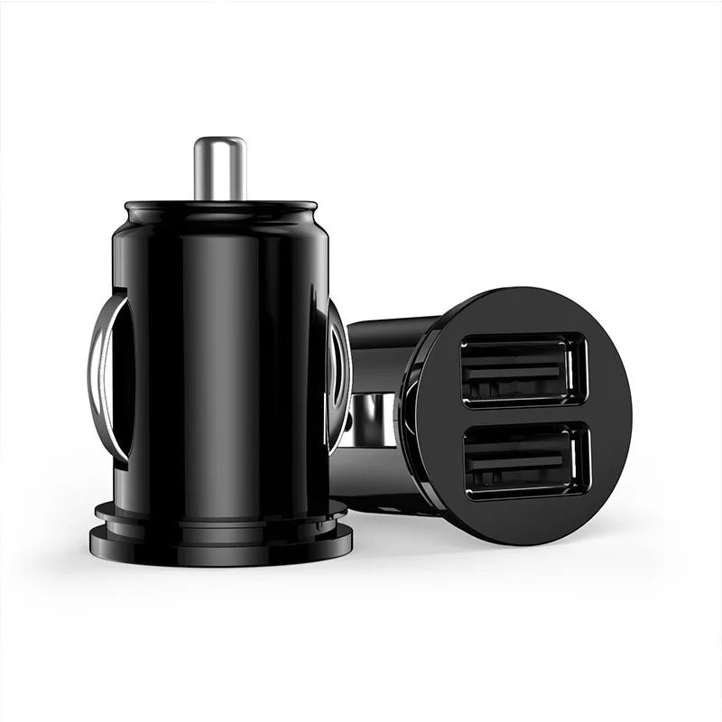 Car Truck Dual 2 Port USB Mini Charger Adapter 12V Power - Ectron Online