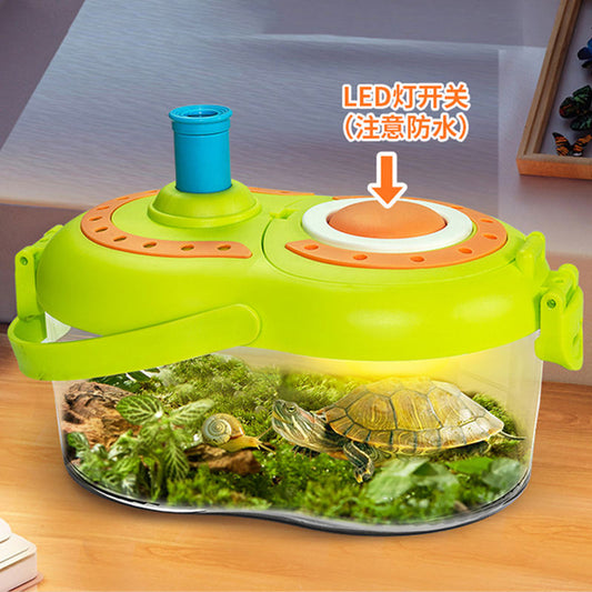 Magnifying Glass - Science Toy - Educational Toy Educational 360 Rotation Magnifying Lights Animal Insect Observation | Ectron Online