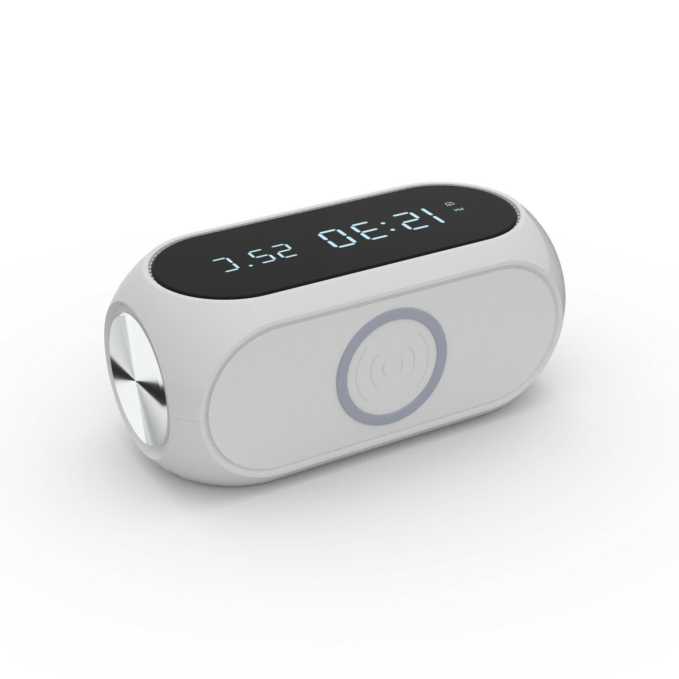 15W wireless charging clock alarm thermometer wireless charging time display wireless charging - Ectron Online