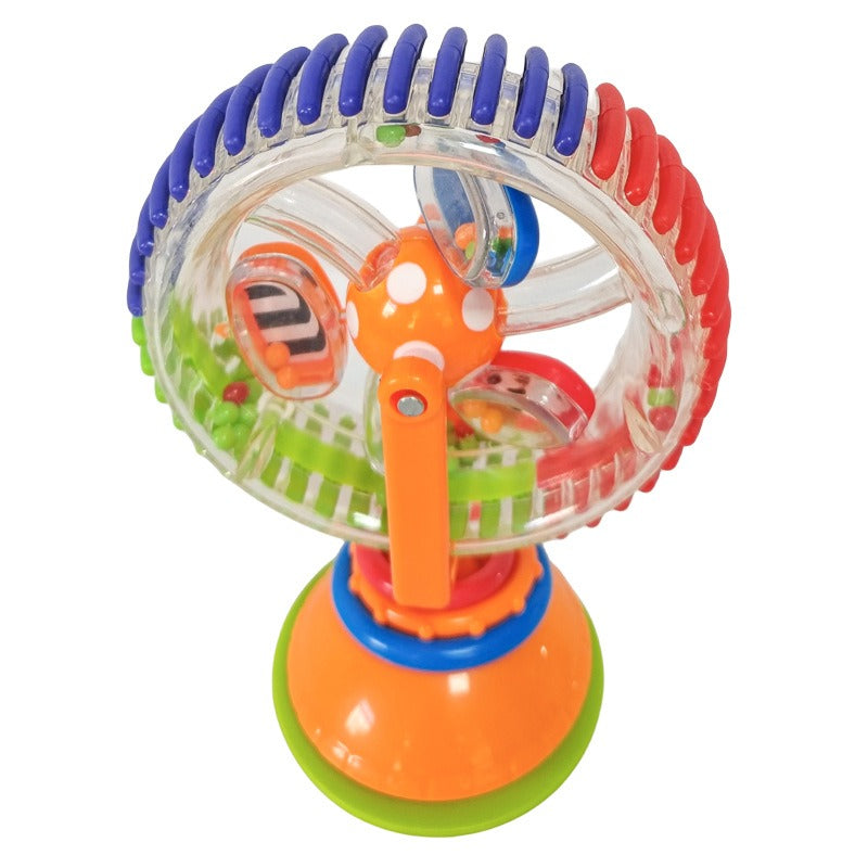 Baby puzzle tricolor rotating Ferris wheel suction cup multifunctional toy for children - Ectron Online
