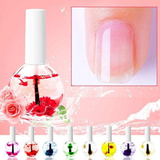 Dried Flower Nail Nutrition Oil - Anti-Agnail & Edge Moisturizing Coat Nail Beauty Dried Flowers Nutrition Nail | Ectron Online
