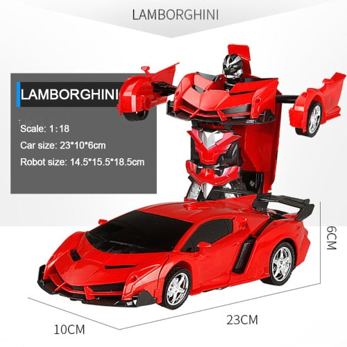 One Click Deformation Remote Control Car RC