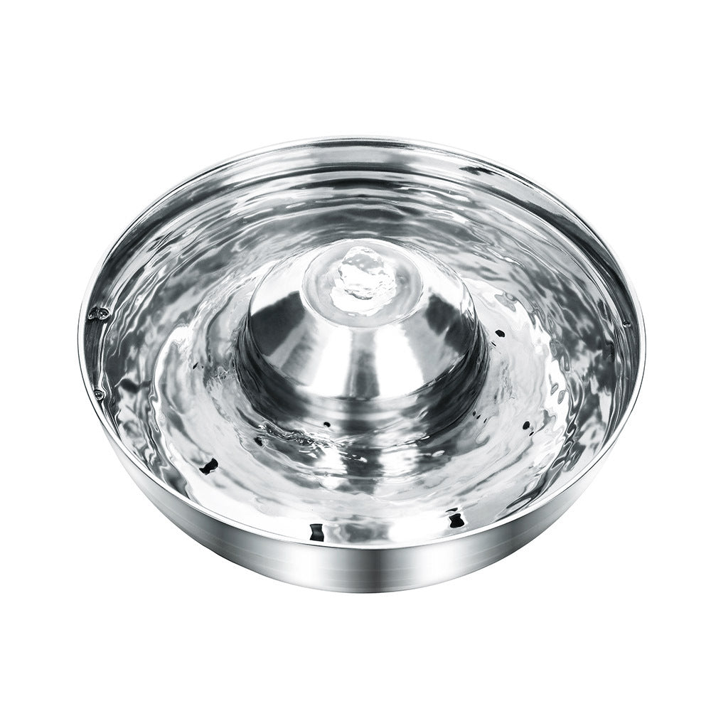 Stainless steel pet water dispenser, English neutral cat water dispenser, dog water dispenser - Ectron Online