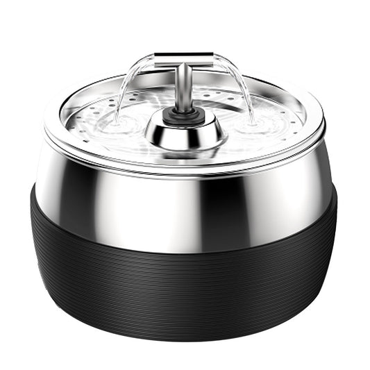 Stainless steel pet water dispenser, English neutral cat water dispenser, dog water dispenser - Ectron Online