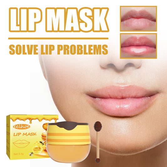 EELHOE Honey Lip Mask - Moisturizing & Exfoliating Lip Sleep Mask EELHOE Honey Lip Mask Moisturizing Exfol | Ectron Online