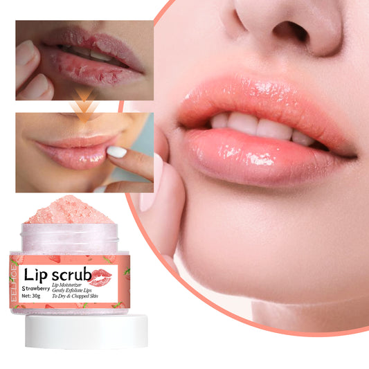 EELHOE Strawberry Lip Scrub EELHOE Strawberry Lip Scrub, Moisturize | Ectron Online