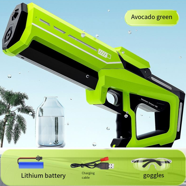 Pulse electric continuous automatic water absorption and strong water spraying high-pressure and large capacity water gun - Ectron Online