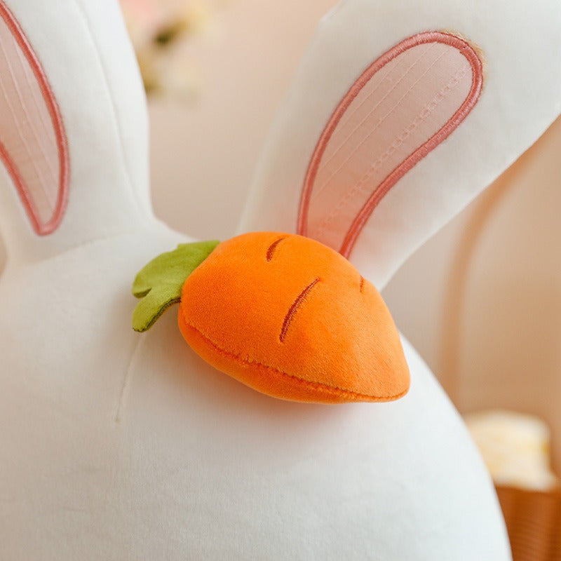 Sweetheart Rabbit Stuffed toy Little Rabbit Figure Pillow Bed with Sleeping Doll Super Soft Cute Big Doll - Ectron Online