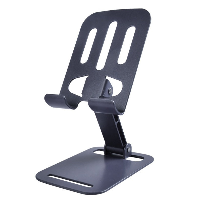 Alloy 360 degree rotating desktop phone holder for live streaming, portable folding lazy tablet phone holder - Ectron Online