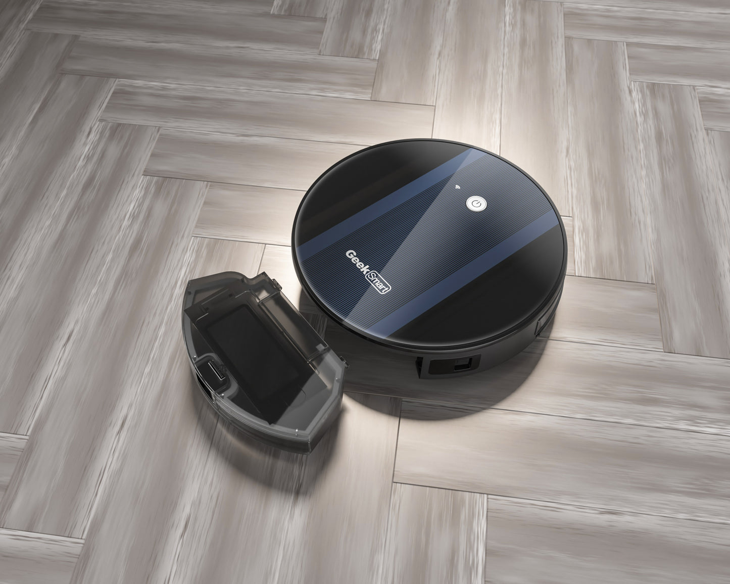 Geek Smart Robot Vacuum Cleaner G6 Plus, Ultra-Thin, 1800Pa Strong Suction, Automatic Self-Charging, Wi-Fi Connectivity, App Control, Custom Cleaning, Great For Hard Floors To Carpets.Ban On Amazon - Ectron Online