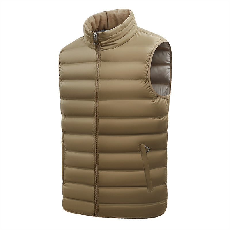 Men's Autumn Cotton-Padded Vest