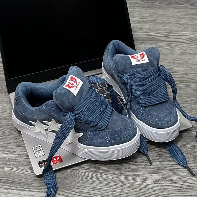 Retro Autumn And Winter New Fashion All-matching Sneakers