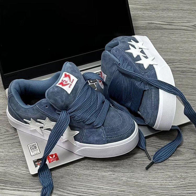 Retro Autumn And Winter New Fashion All-matching Sneakers