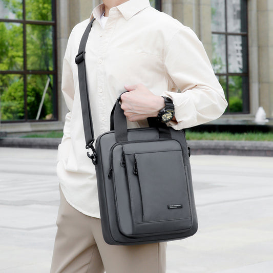 Large Capacity Men's Business Shoulder Handbag
