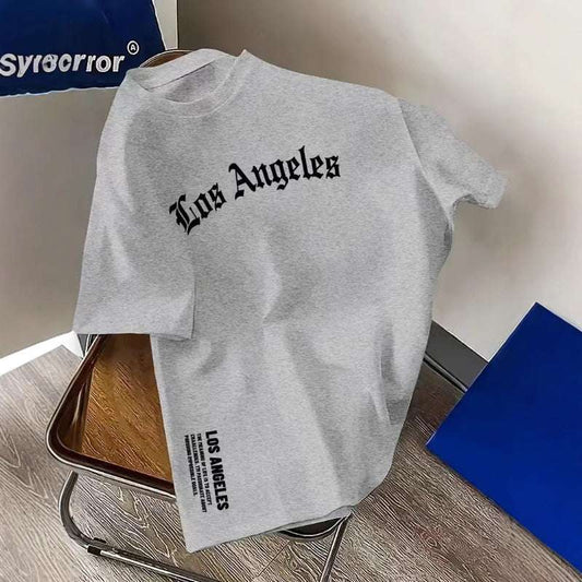 Printed T-shirt European And American Plus Size Casual Short-sleeved Top