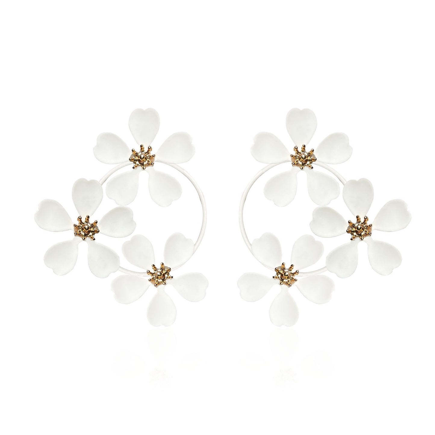 Fashion Personality Retro Flower Earrings For Women