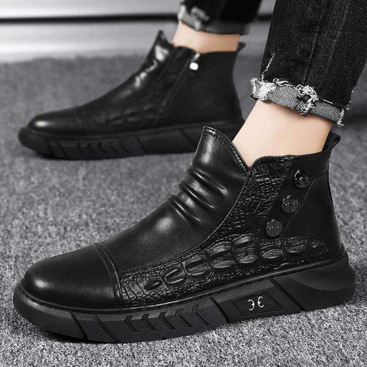 Men's New British Casual High-top Martin Boots