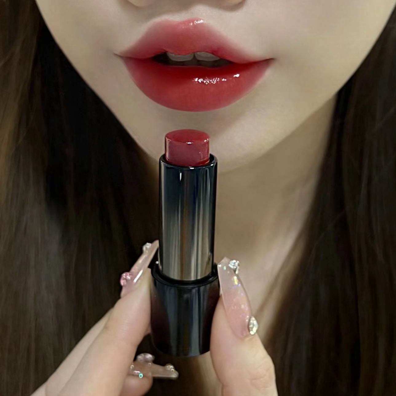 Low Saturation Multi-purpose Stick Natural Makeup Mirror Lipstick