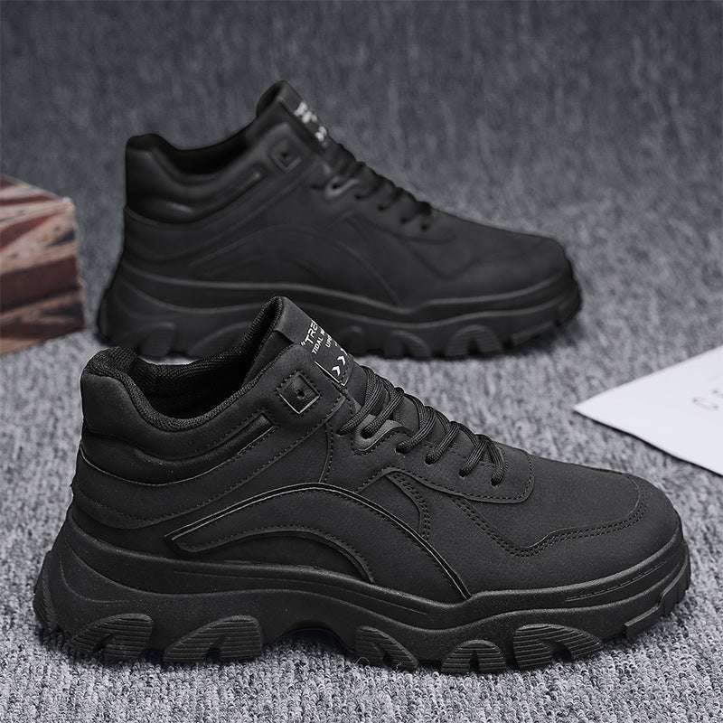 All-match Work Low-top Short Booties Male