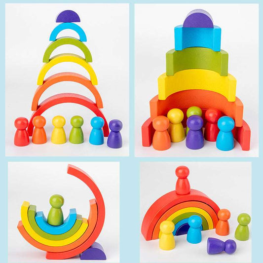 Rainbow Arched Building Blocks Rainbow arched building blocks | Ectron Online