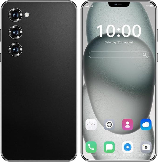 The C24 Ultra 5G smartphone in a premium metallic finish, showcasing the 6.8-inch expansive screen and advanced quad-camera setup on the rear.