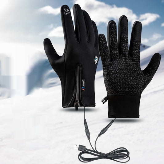 USB Heated Cycling Gloves