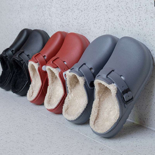 Warm Indoor Mute Couple Household Cotton Slippers