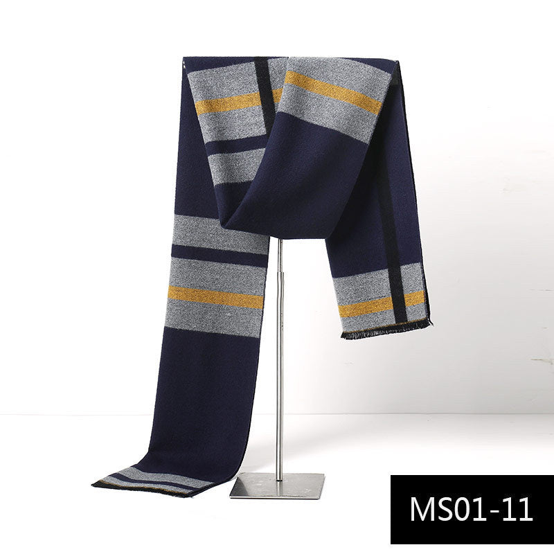 Men's Autumn And Winter Cashmere Warm Scarf