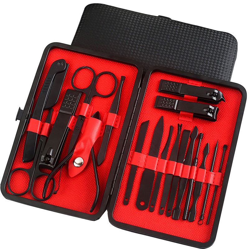 Professional Scissors Nail Clippers Set Ear Spoon Dead Skin Pliers Nail Cutting Pliers Pedicure Knife Nail Groove Trimmers - Ectron Online