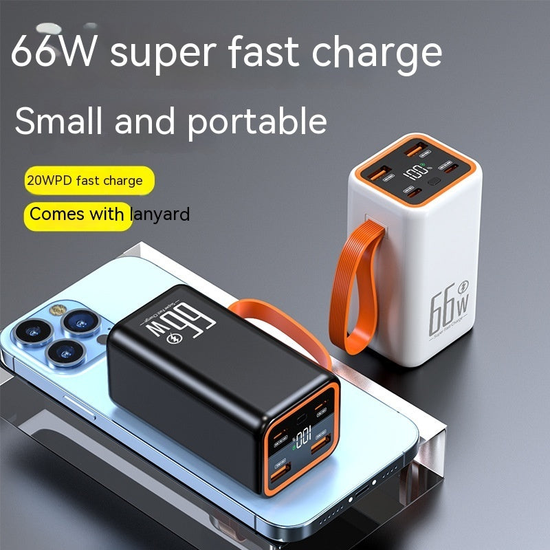 PD66W Fast Charge 20000 MA Large Capacity Mobile Power Supply - Ectron Online