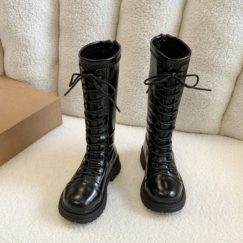 Girls' Comfortable Simple Soft-soled Suede Boots