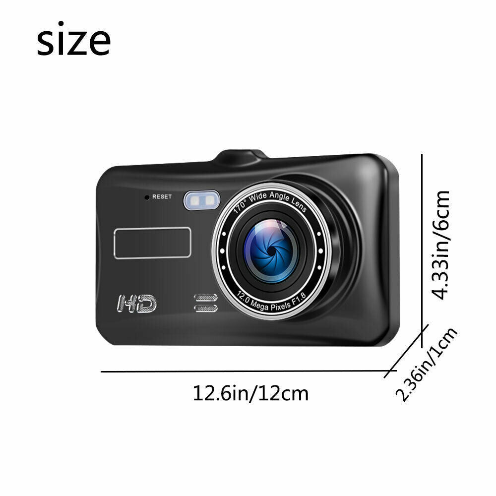 New Product HD Driving Recorder 4 Inch IPS HD Loop Video 1080P