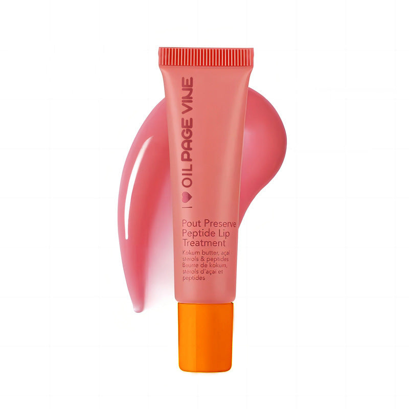 Polypeptide Lip Gloss Yellow Oil Moisturizing Liquid