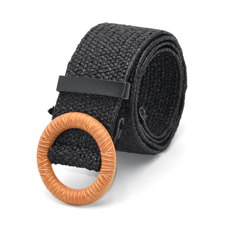 Bohemian Holiday Linen Woven Belt