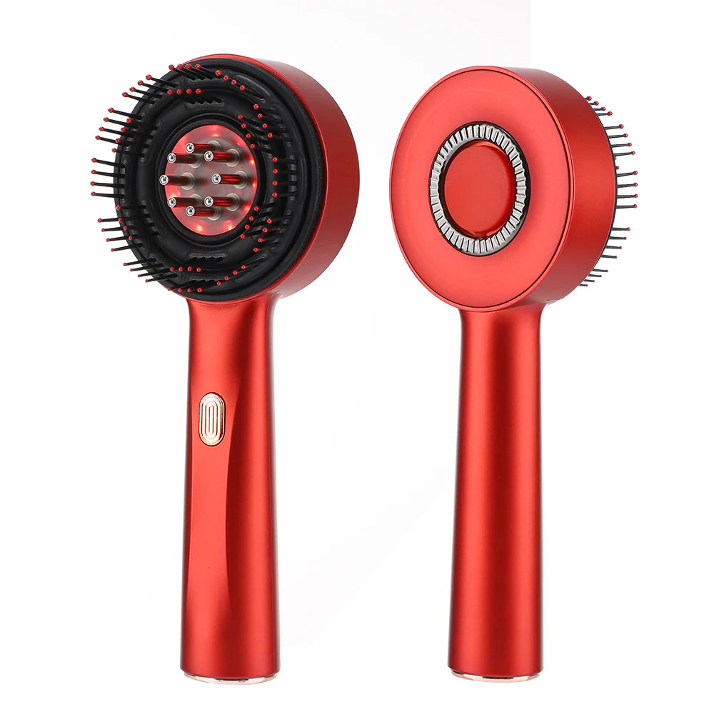 Electric Vibration Massage Comb Portable Hair Follicle Comb Scalp Oil Liquid Applicator Head Massager Hair Growth Anti Loss Care - Ectron Online