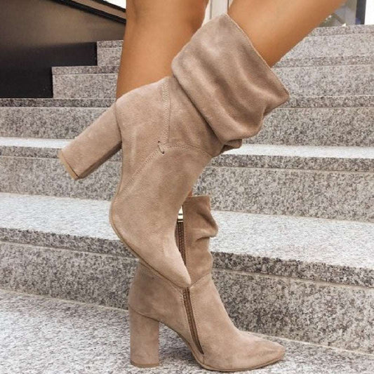 Fashion Personality Suede Low-cut Women's Boots Fashion Personality Suede Low-cut Women' | Ectron Online